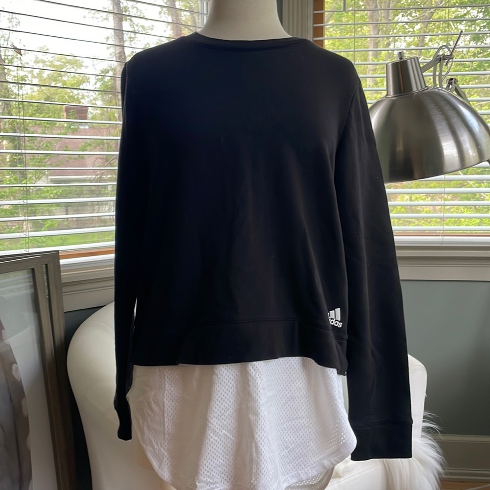 Adidas Sweatshirt with Jersey Bottom